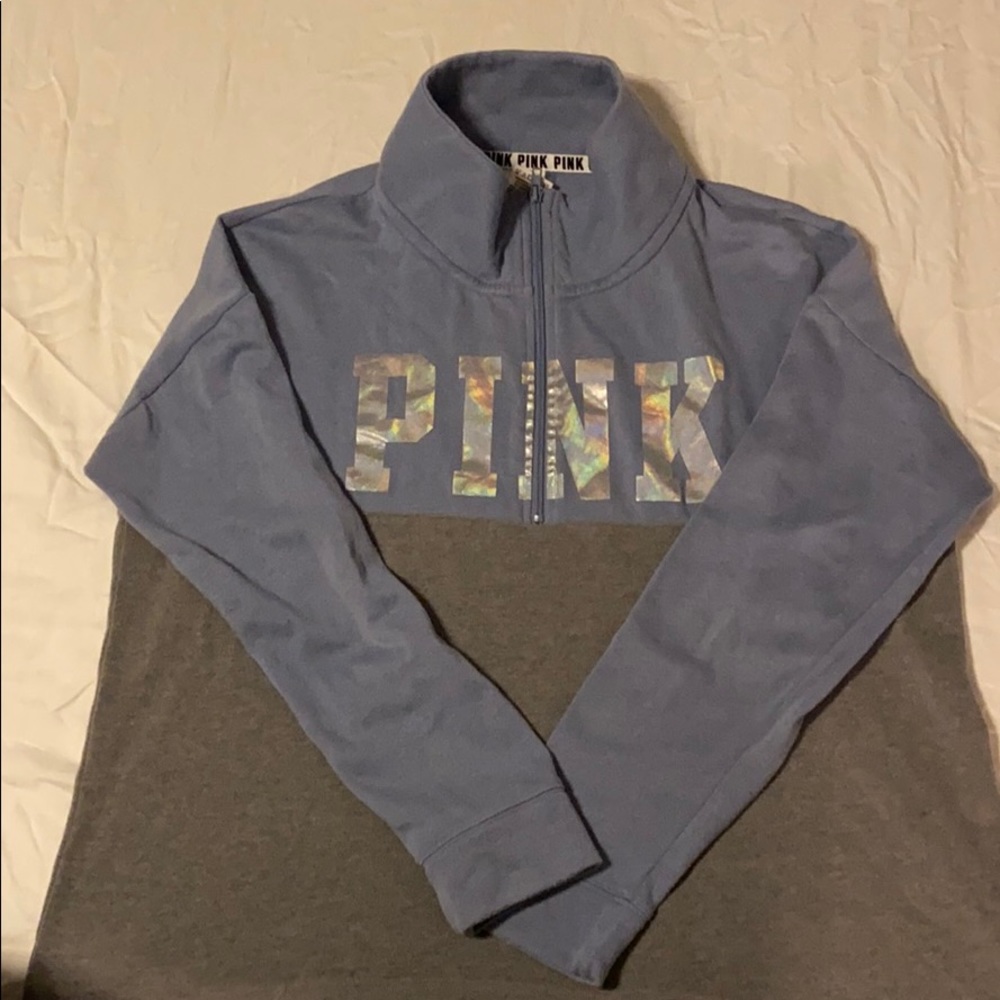 VIctoria’s Secret PINK Quarter Zip pullover